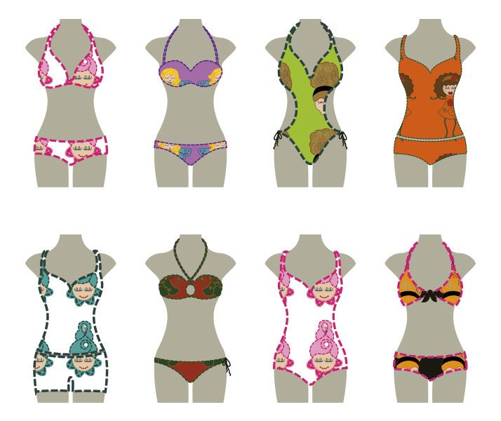 Ilustración textil 0