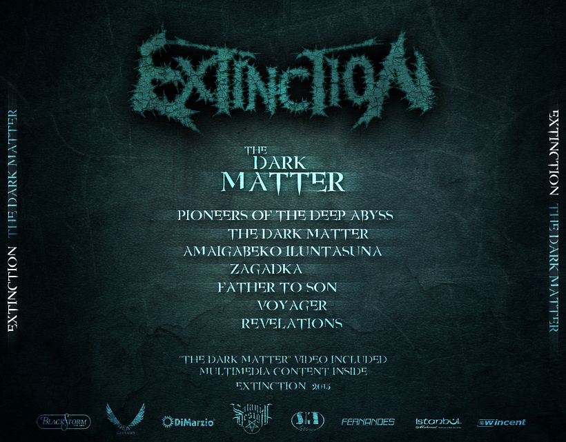 ArtWork + Video / EXTINCTION "The Dark Matter (2015) 2