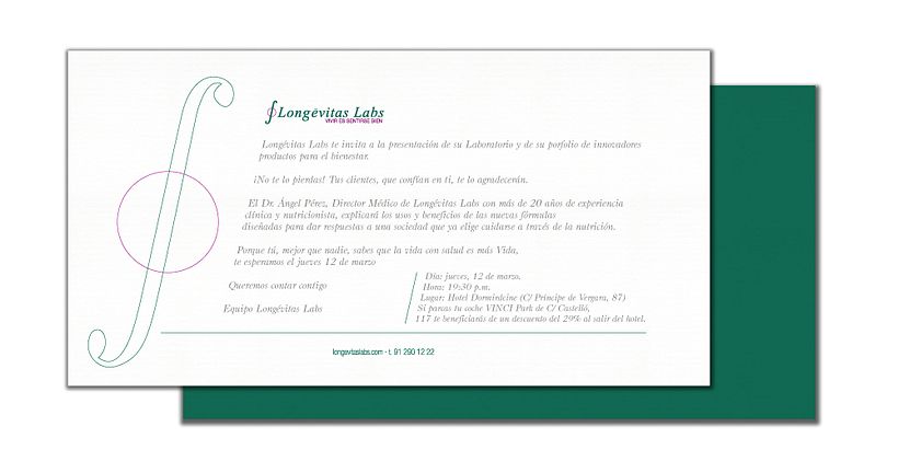 Identidad corporativa Longévitas Labs 2