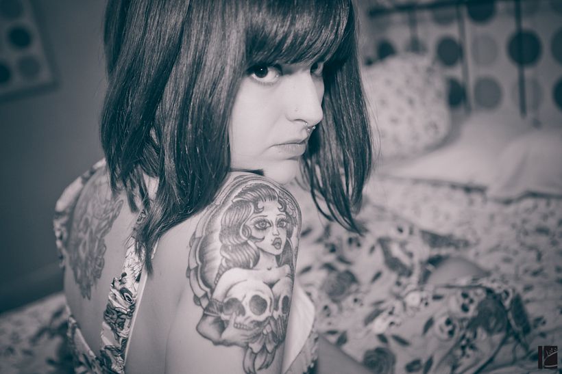Tattooed girl 0