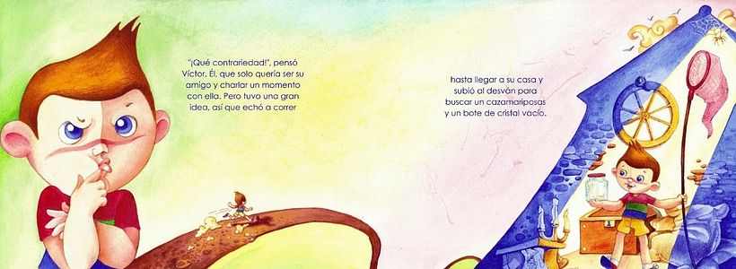 Álbum ilustrado : Víctor y la rana. 2