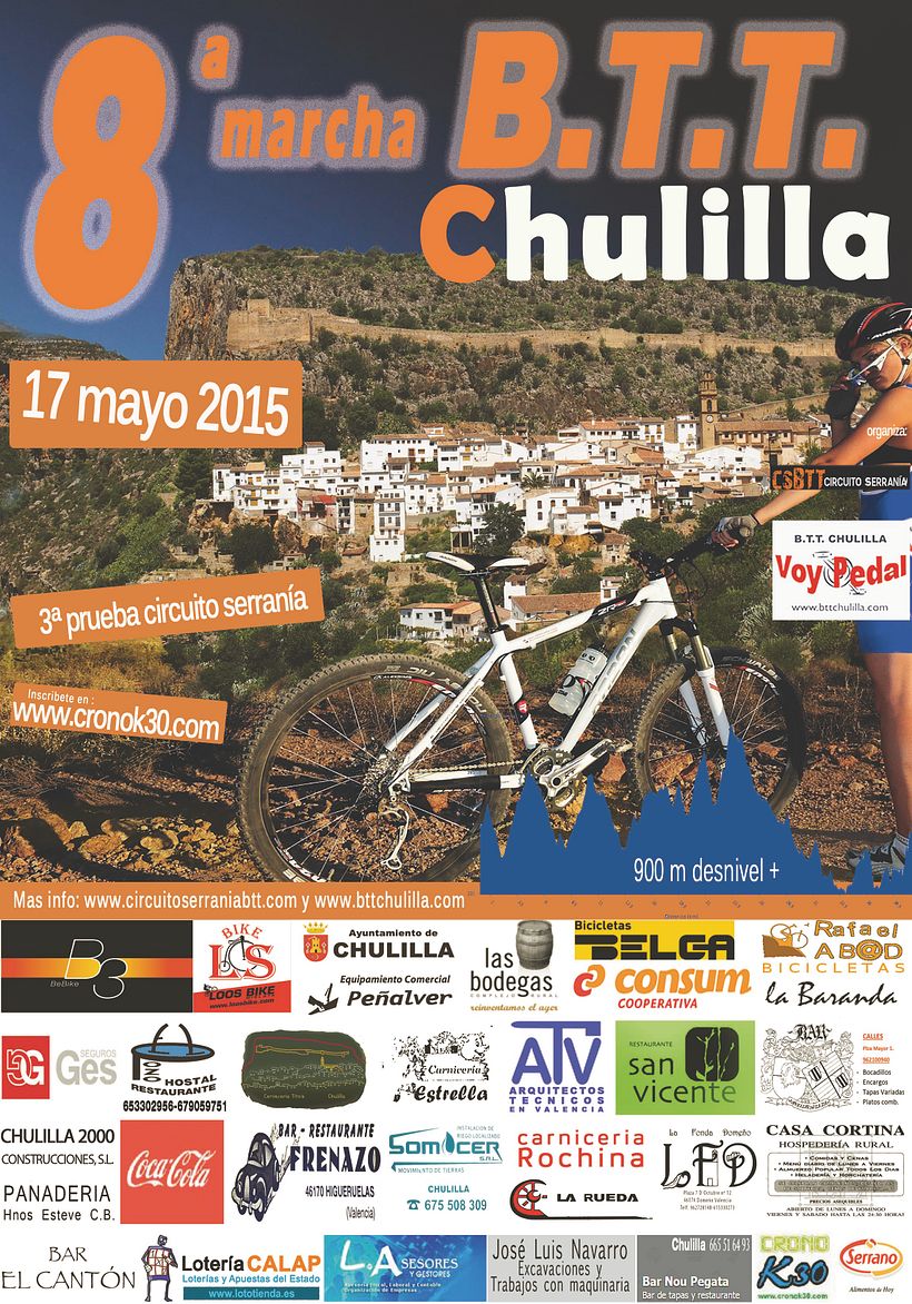 CARTEL BTT CHULILLA 0