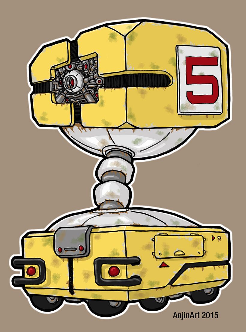 Cube Robots - Mecha Concept Art 6