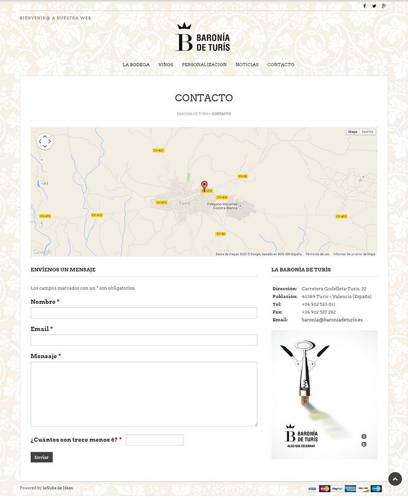 Página Web_Baronía de Turís 9