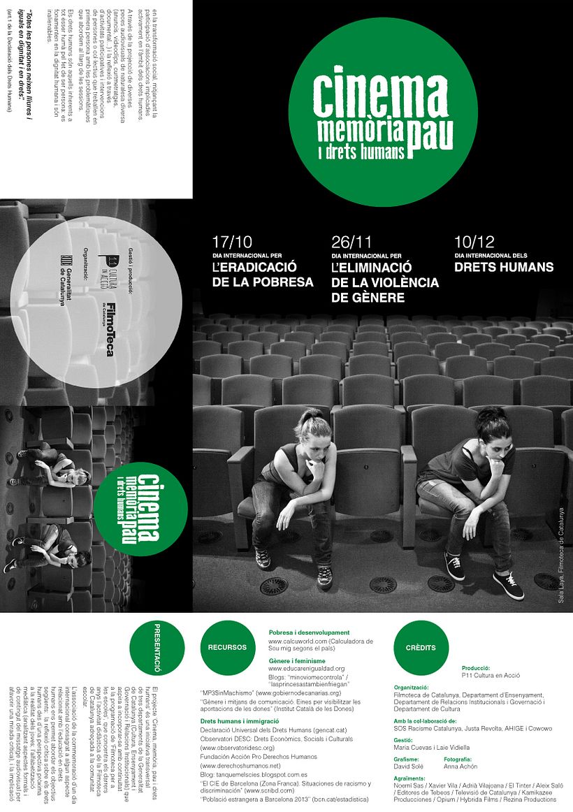 Cicle "Cinema, Memòria, pau i drets humans" 1