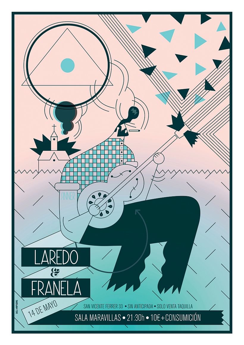 GIG POSTER. Laredo -1