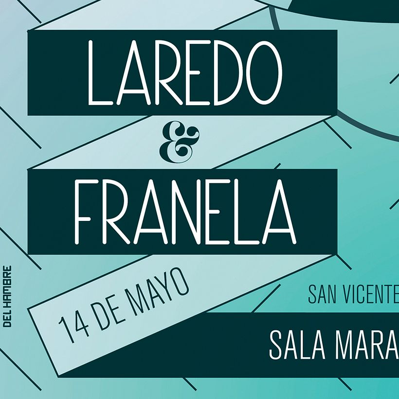 GIG POSTER. Laredo 6