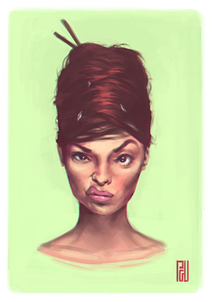 Digital Painting Portraits -1