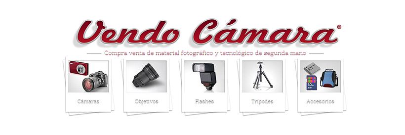 Os presento mi web, vuestra web especializada en material fotográfico de Segunda Mano. 1