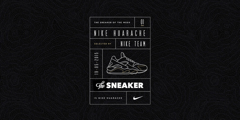 Nike - The Sneaker of the week - UX / UI