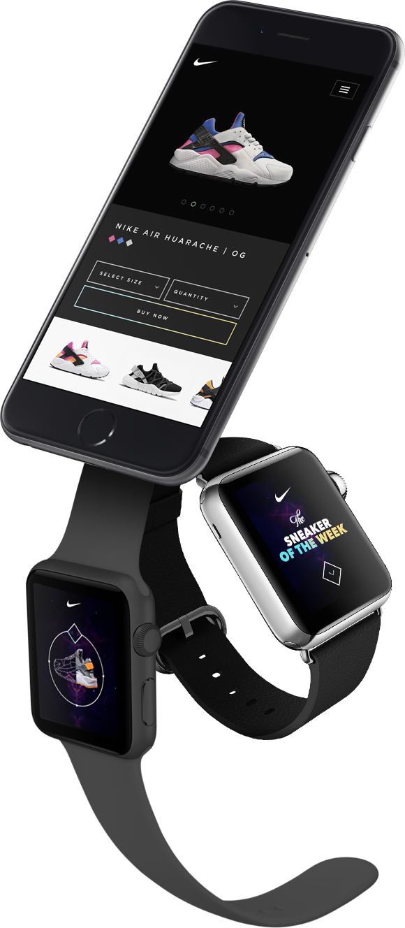 Nike - The Sneaker of the week - UX / UI