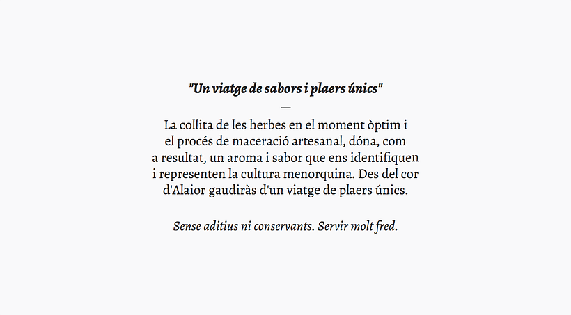 Licors Biniarbolla 0