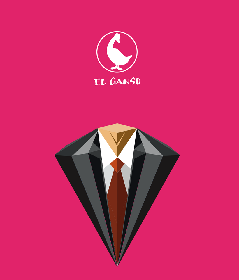 DIAMOND MAN - Illustrazione tradizionale