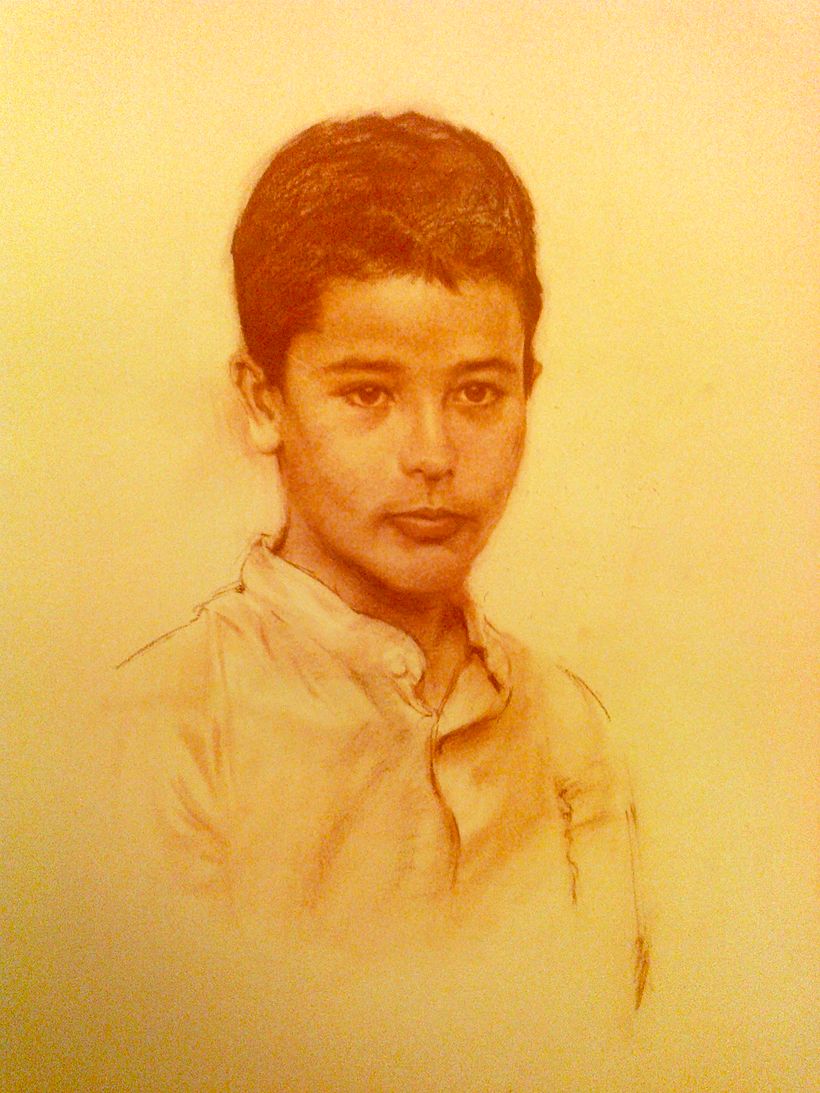 Retratos varios en técnicas económicas y muy al uso. 0