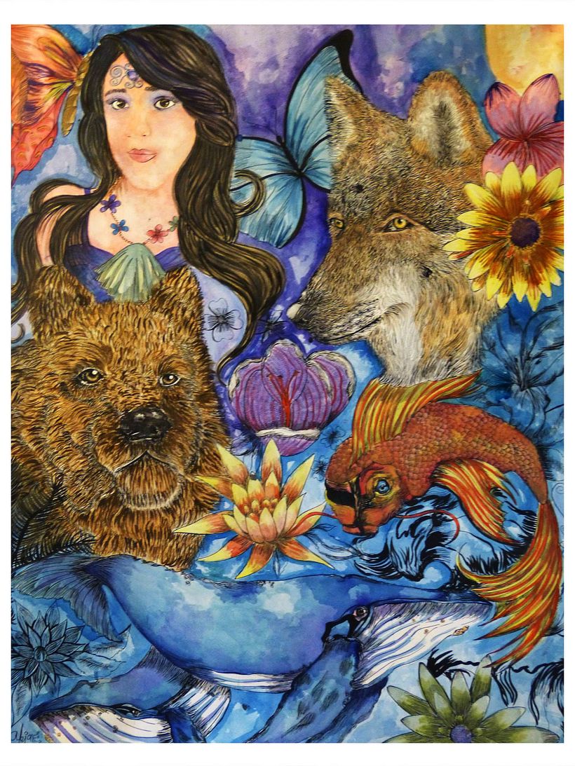 Illustración color. 8
