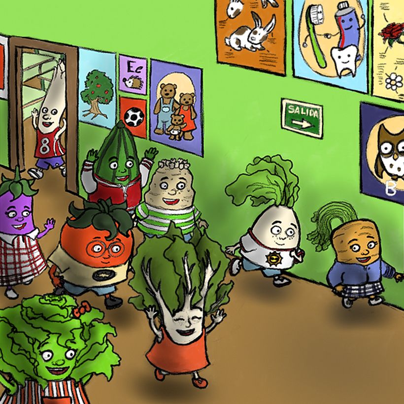 Verdicole escuela de verduras 1