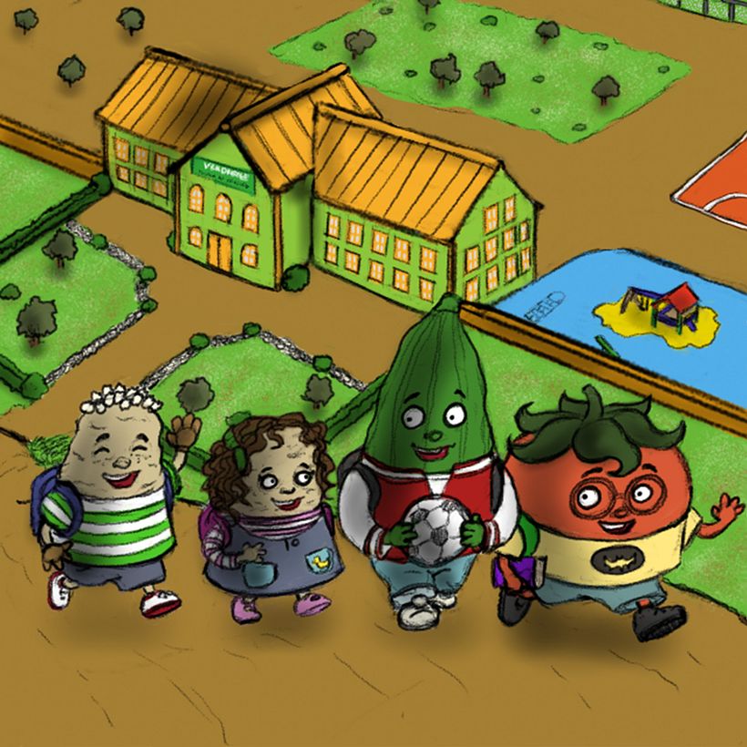 Verdicole escuela de verduras 2