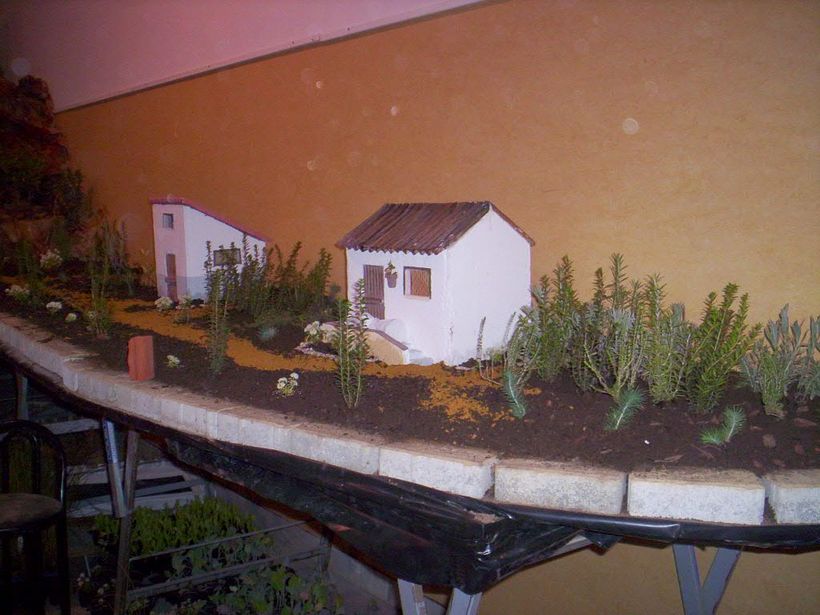Maqueta de un Belén Navideño 2