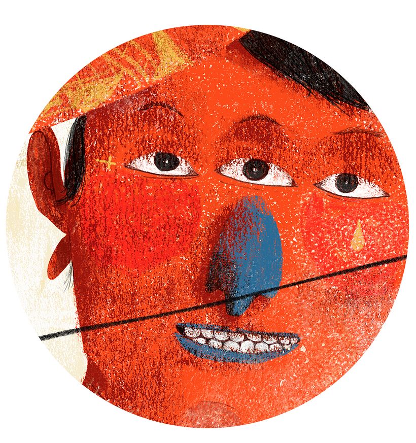 Homonymos - Traditional illustration