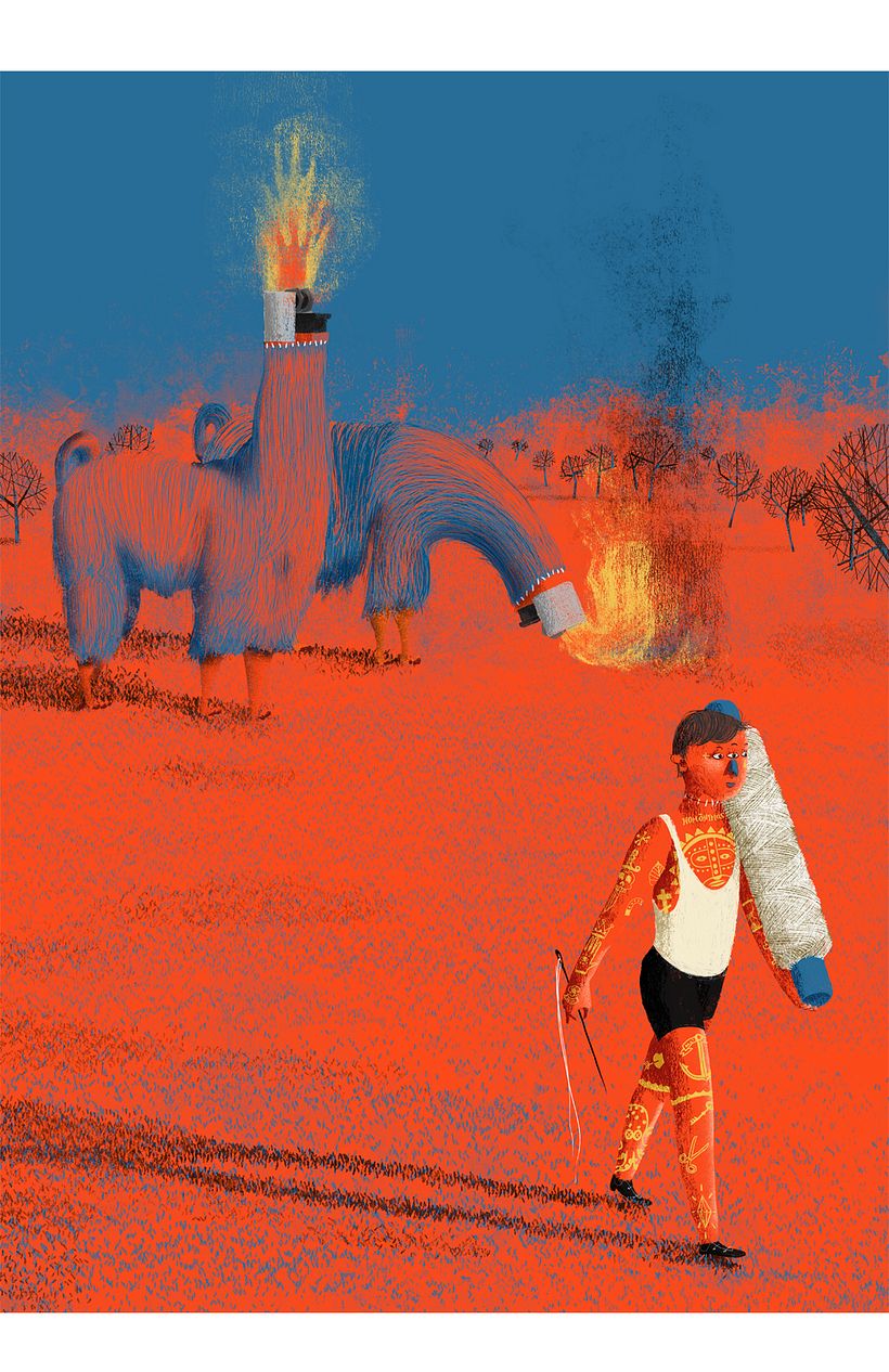 Homonymos - Traditional illustration