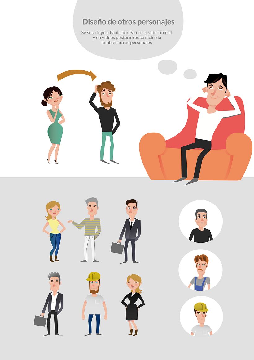 Motion graphic y diseño de personajes 1