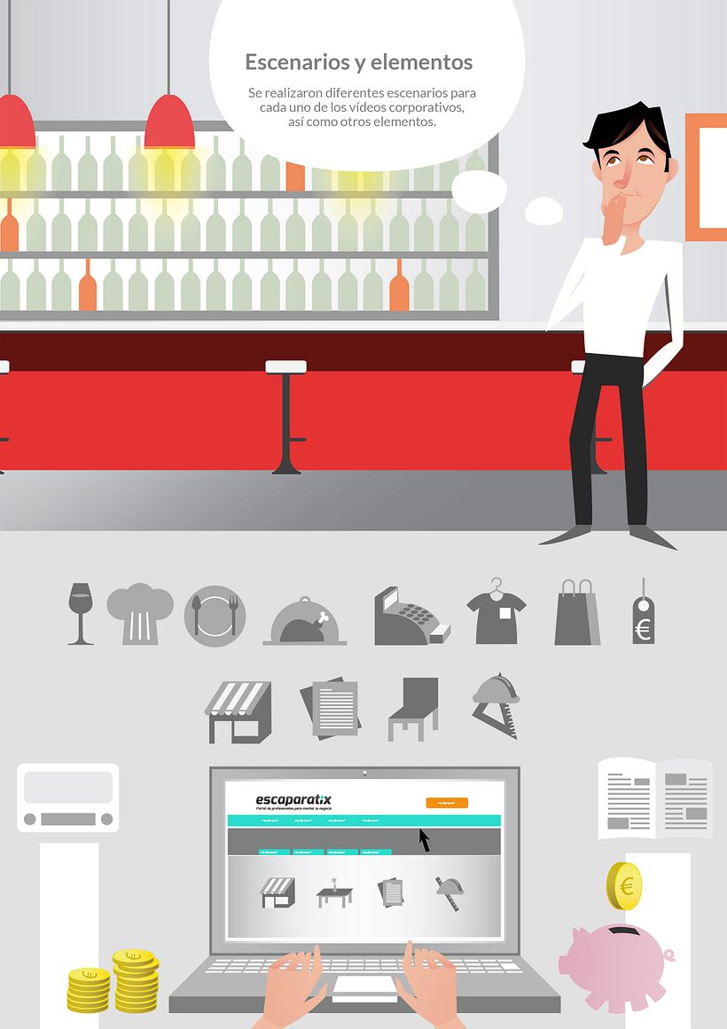 Motion graphic y diseño de personajes 2