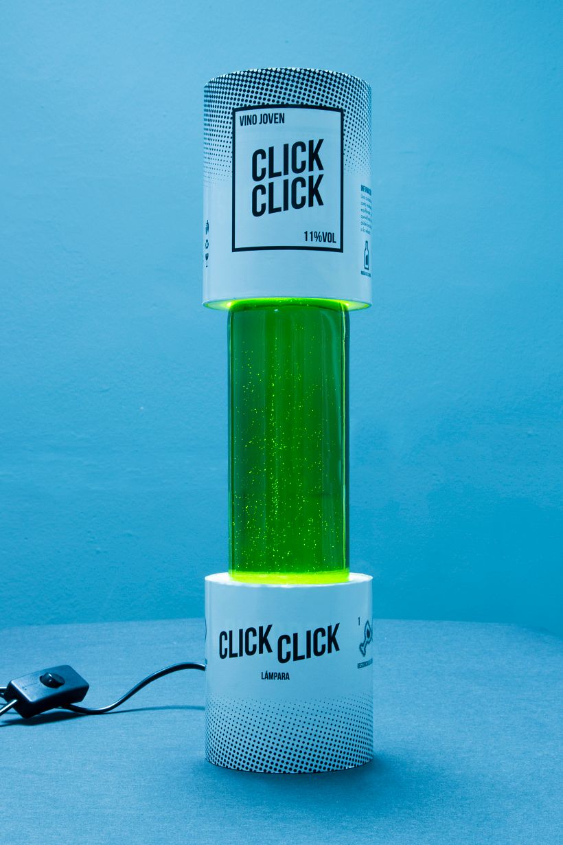 Click Click - Wine/ Lamp proyect 6