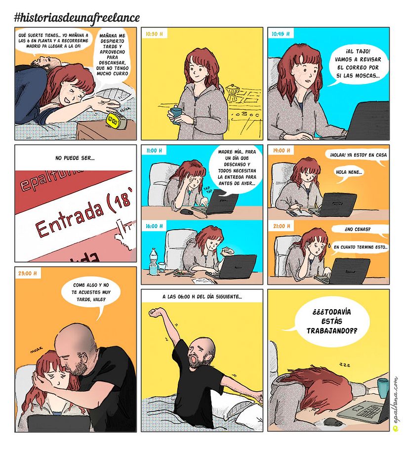 Mi Proyecto "Trabajo de última hora" #historiasdeunafreelance -1
