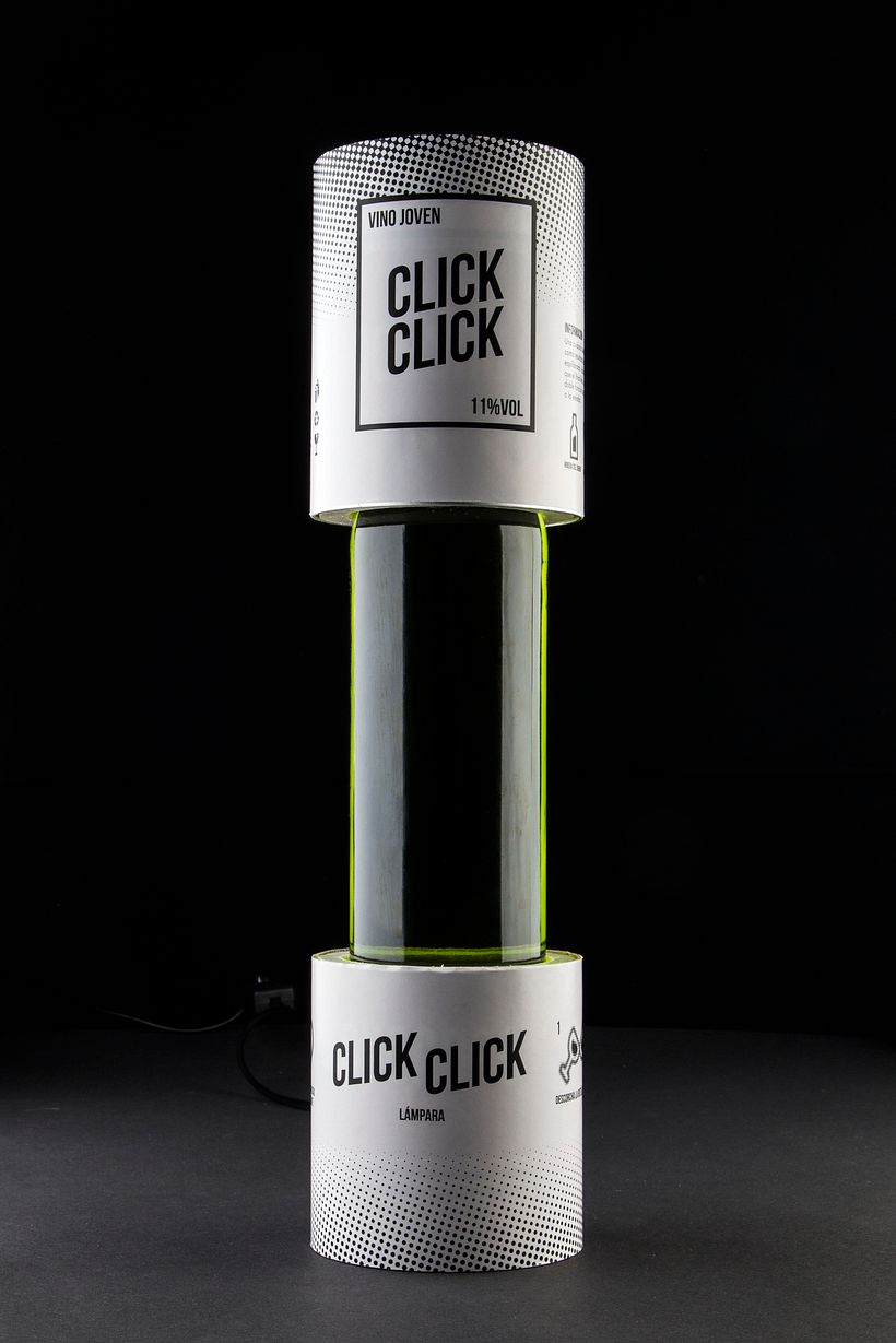 Click Click - Wine/ Lamp proyect 5