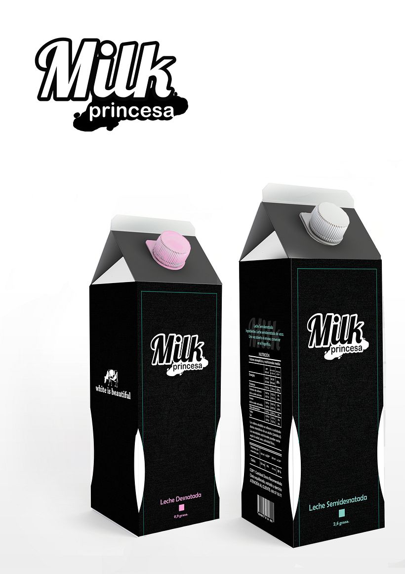 Packaging "Princesa Milk". -1