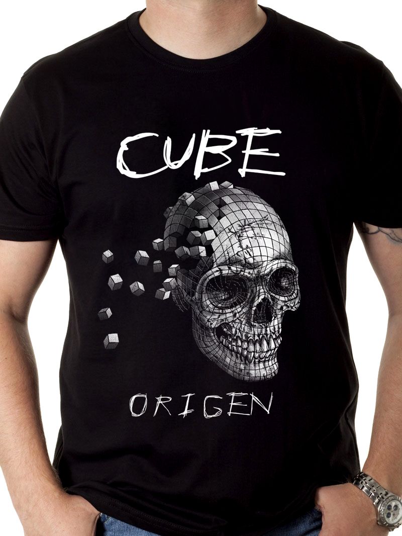 DISEÑO CD y CAMISETAS GRUPO CUBE 6