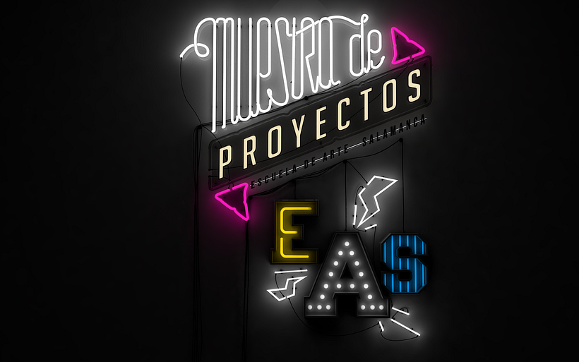 CARTEL MUESTRA E.A.S. en DA2 4