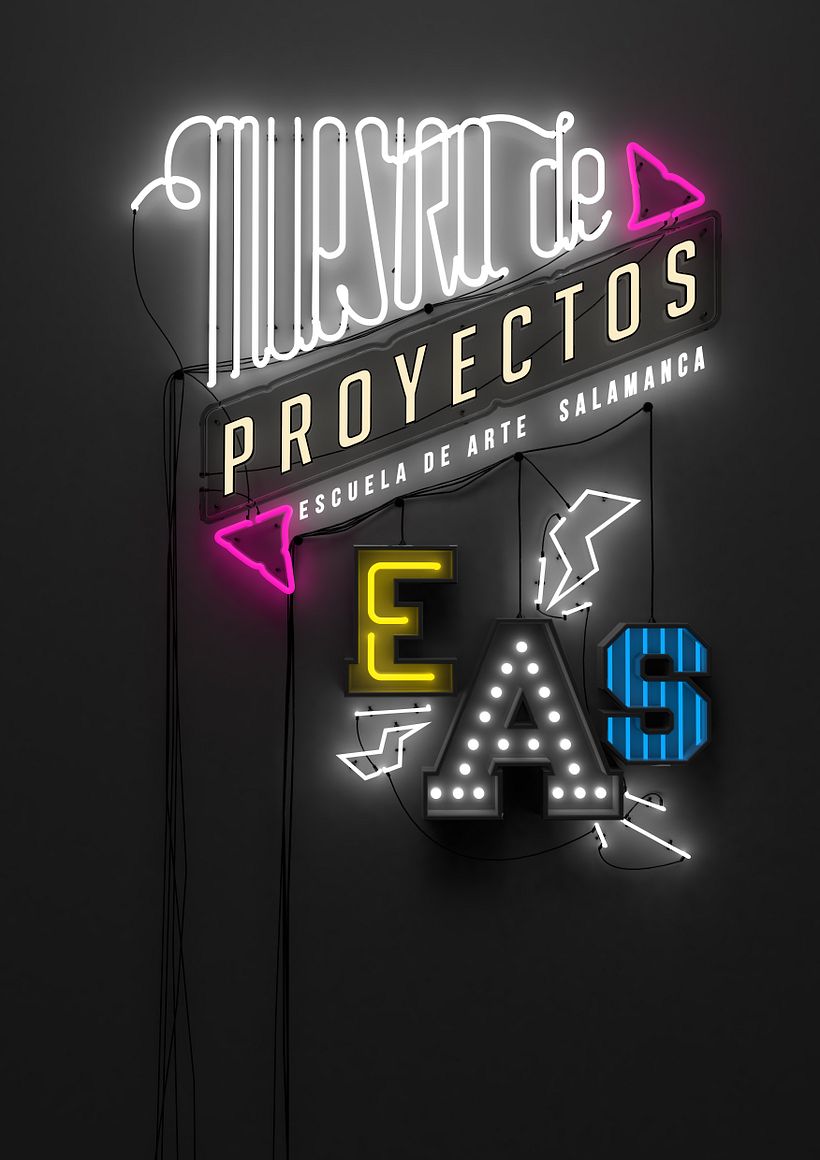 CARTEL MUESTRA E.A.S. en DA2 1