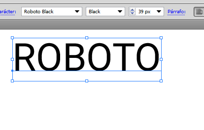 Problemas con fuente Roboto regular 1