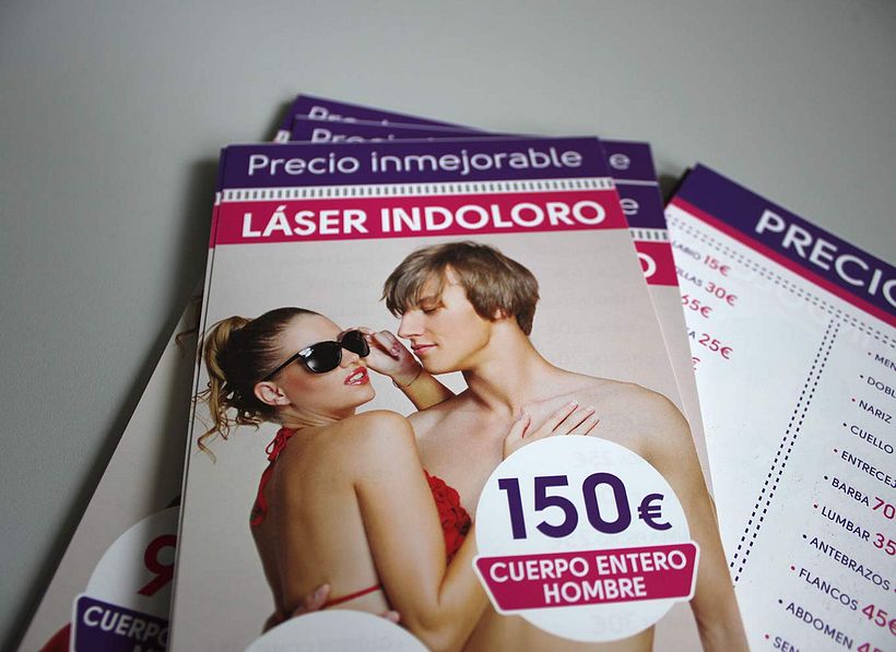 Campaña de publicidad Láser SHR 1