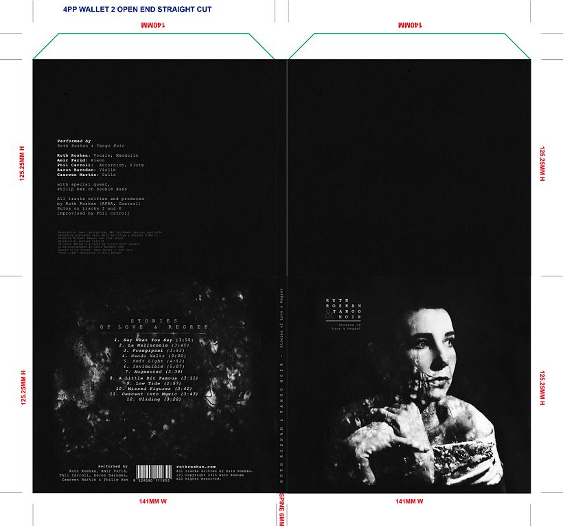 PORTADA - Ruth Roshan & Tango Noir 2