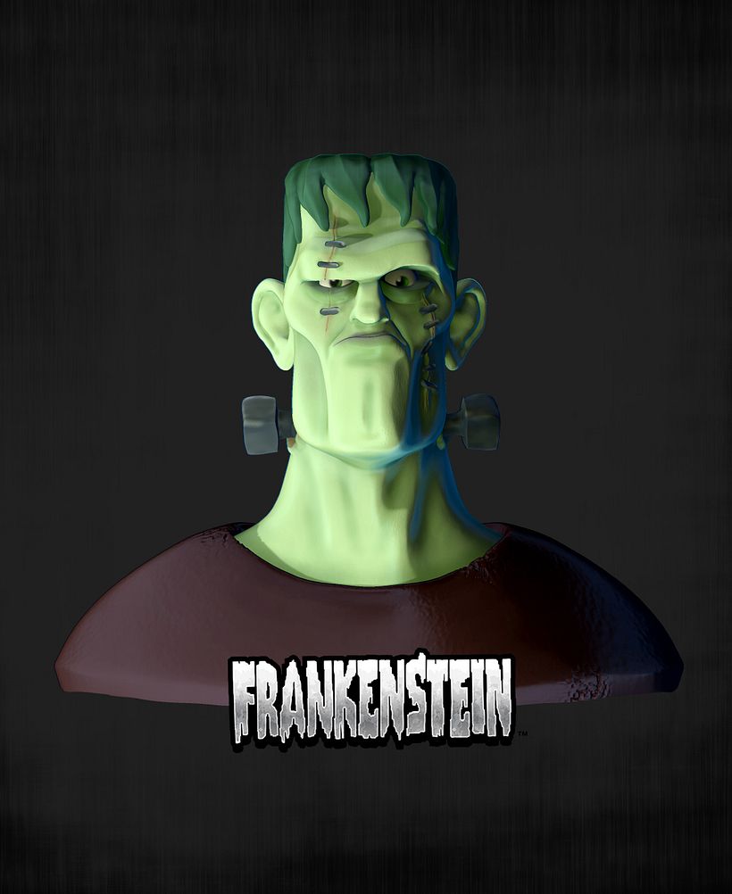 FRANKENSTEIN ZBRUSH CURSO 3