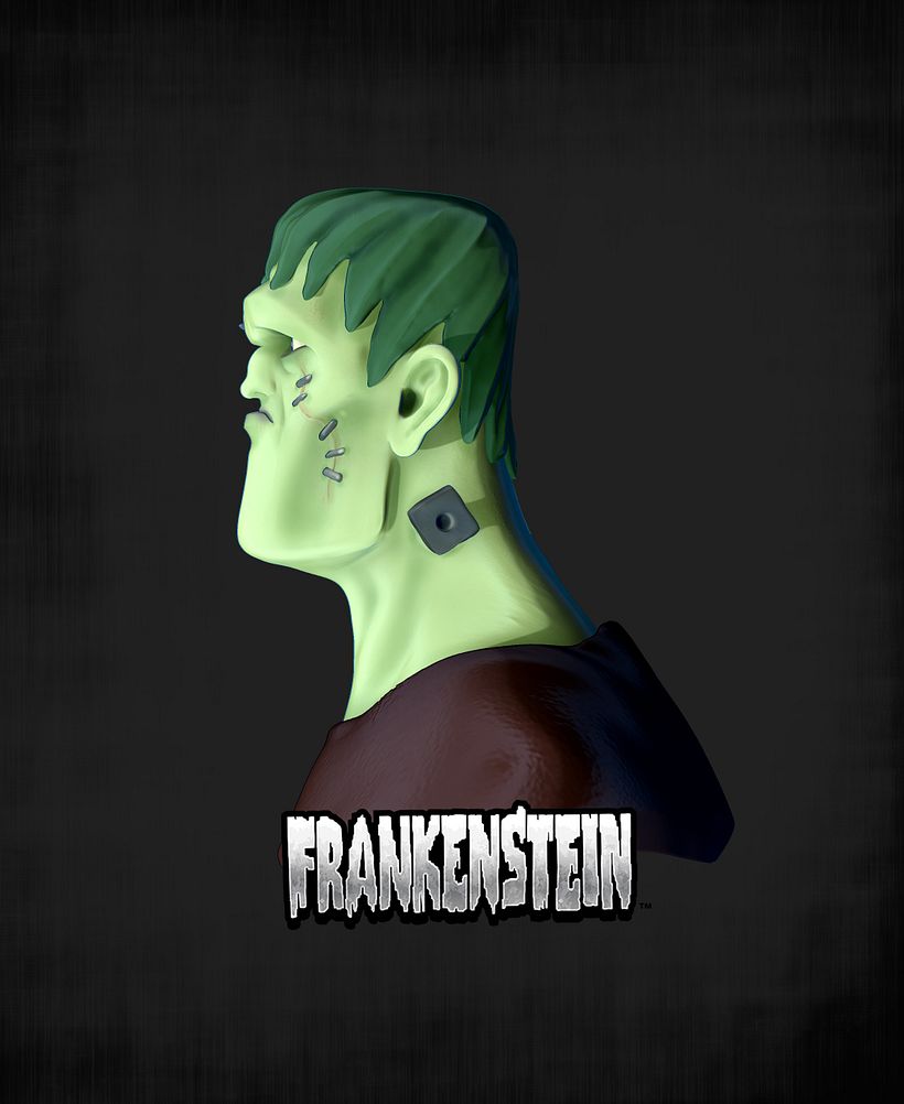FRANKENSTEIN ZBRUSH CURSO 6