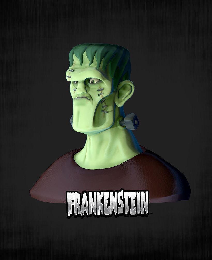 FRANKENSTEIN ZBRUSH CURSO 4