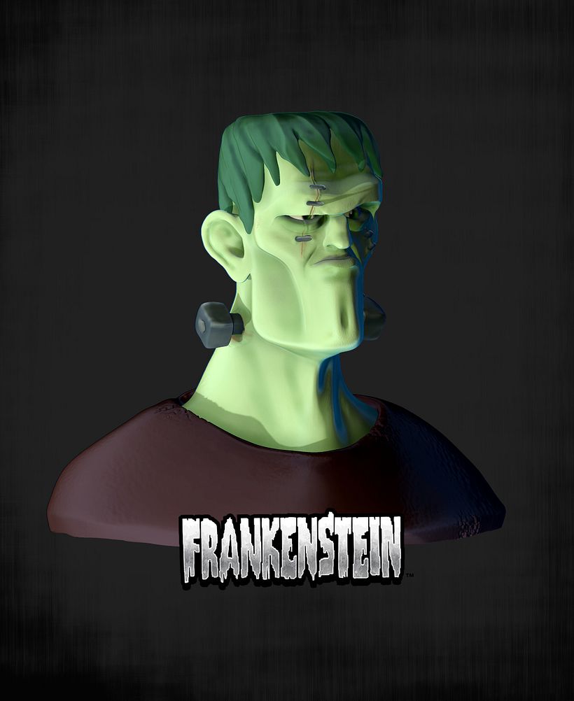 FRANKENSTEIN ZBRUSH CURSO 5