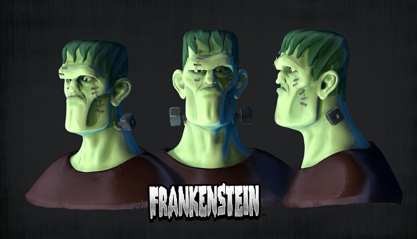 FRANKENSTEIN ZBRUSH CURSO 2