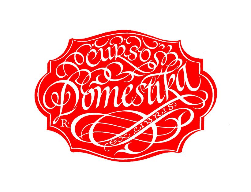 Mi Proyecto del curso Caligrafía para un Ex libris 0