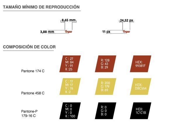 Identidad Corporativa - Toque (Diseño Gastronómico) 4