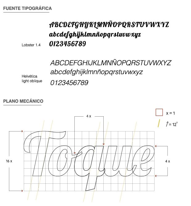 Identidad Corporativa - Toque (Diseño Gastronómico) 5