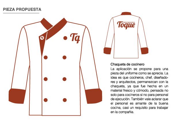 Identidad Corporativa - Toque (Diseño Gastronómico) 6