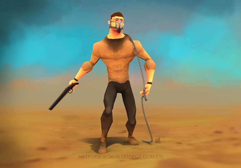 Nuevo proyectoMad Max Fury Road. Low Poly Model. 0