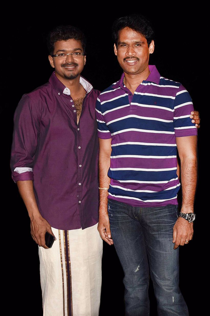 Huge Sets Are Also Being Erected At Adityaram Studios For His Next Project Vijay 59  0