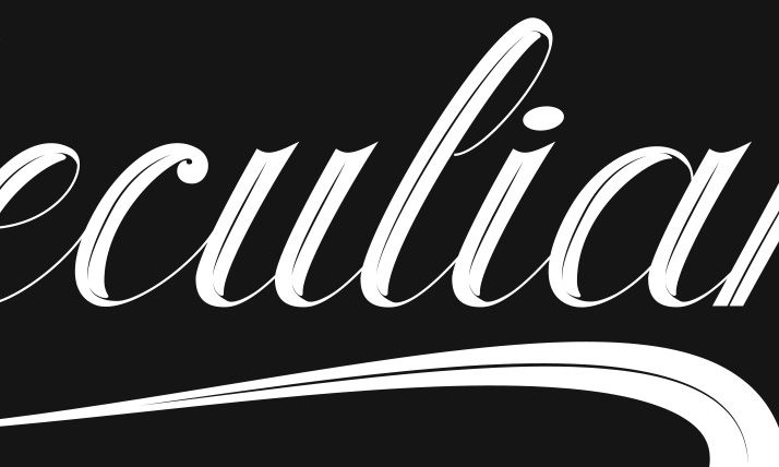 Lettering for Peculiar PPL 11
