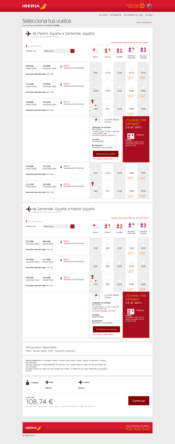 Rebranding de Iberia.com 3