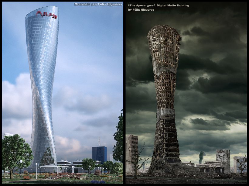 The Apocalypse - Digital Matte Painting 0